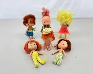 Lot of 6 Vintage 1980's Strawberry Shortcake 