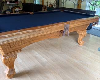 American Heritage 8ft Slate pool table