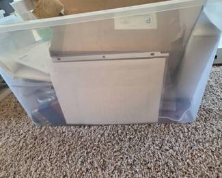 Mystery Bin 8 Large Electronics Hobbyist  Maker Lot  Components, Wiring, Tools, Parts