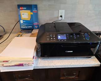 Canon PIXMA MX892 Wireless AllinOne Printer w Paper  Shipping Labels