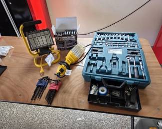 Mechanics Tool Set, Work Lights  TorxHex Key Sets