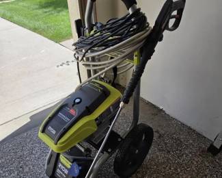 RYOBI High Performance Brushless Electric Pressure Washer with Hose  Wand