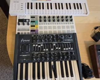 Arturia MiniBrute, KeyStep Pro  BeatStep Pro Music Production Lot