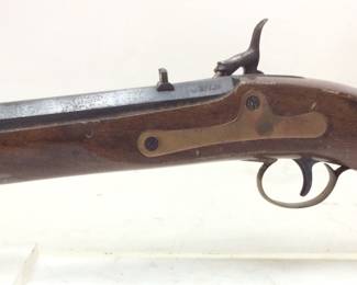 VINTAGE SINGLE SHOT SPANISH BLACK POWDER .45cal PERCUSSION CAP PISTOL