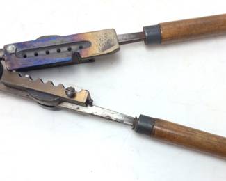 VTG. G.A. HENSLEY MULTI CAVITY BULLET MOLD USED FOR RELOADING AND CUSTOM AMMUNITION CAST, KNOWN AS THE CADILLAC OF BULLET MOLDS