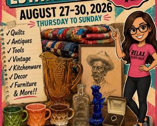 Address will be posted the WEEK OF THE SALE!