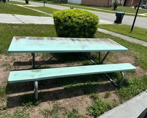 fiberglass 8 foot picnic table