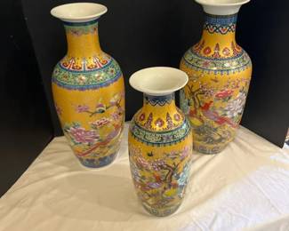 Chinese Bottle Vases