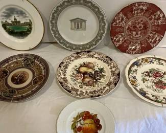 Not Blue Collecting Wall Hanging Plates