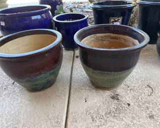 A Couple More Brown Ceramic Pots