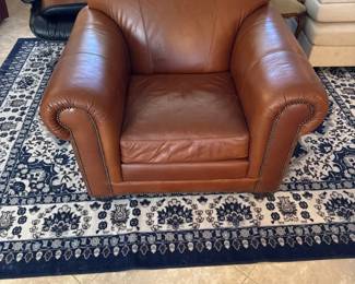 Oversized Brown Chair