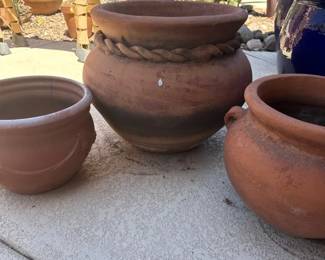Three Clay Pots