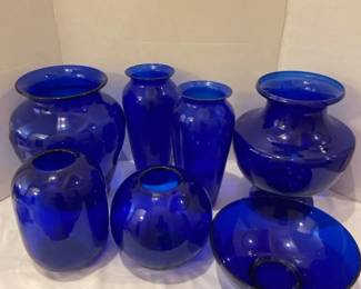 Blue Vases