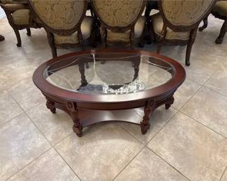 Glass Top Coffee Table