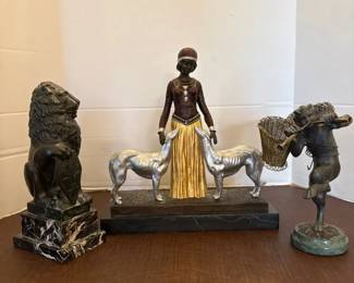 A Few Smaller Metal Sculptures