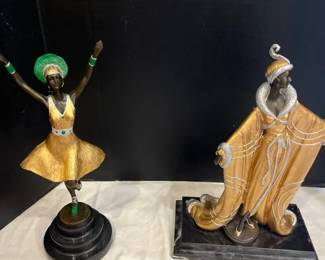 Reproductions Of Famous Artist Ertes Fashion Illustrations And Theatrical Works Models