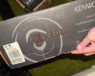 Kenwood EXcelon power amplifier