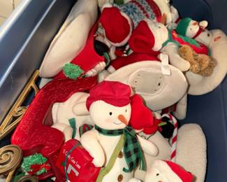 Box (20+) of animated musical snowmen Hallmark Jingle Pals all working!