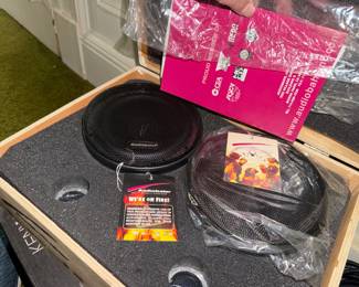 Audiobahn Car Audio Component Speakers in original case and pamphlet