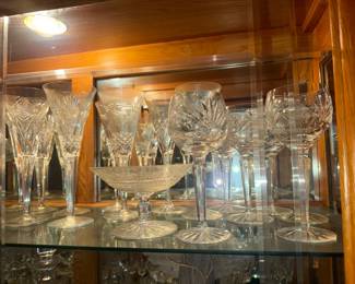 Waterford crystal, offered as a lot or separately