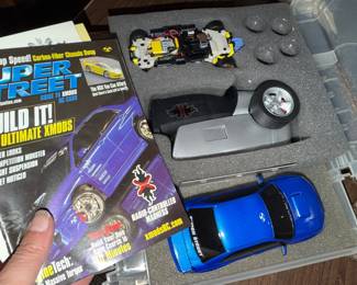 RadioShack Xmods RC pistol-grip radio controller 1:28 scale remote controlled car kit Subaru WRX