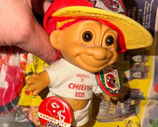 Russ Berrie NFL Kansas City Chiefs Troll doll