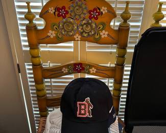 We have 4 of these amazing Chairs! Mex folk art! Words cannot describe how much I love them!