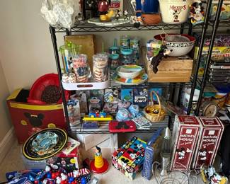 Disney housewares, kitchen items, 4th of July items, Disney kids toys