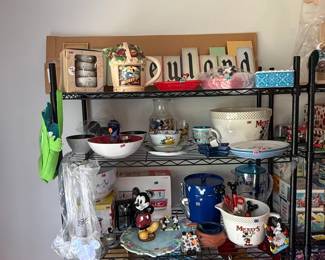 Disneyland collectible wooden sign, Disney kitchen items and housewares