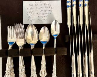 Silver plate Flatware Sets