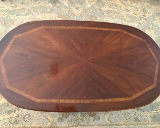 Pristine Condition  Lane Furniture Chinese Chippendale style mahogany  Coffee Table