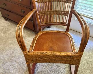 Rattan Rocker Perfect Condition!
