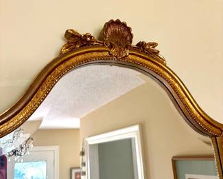 Gold Guilded  Entrance Mirror 