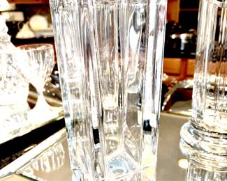 Sevres French crystal vase