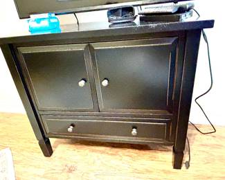 Black cabinet