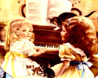 Sweet Norman Rockwell plates