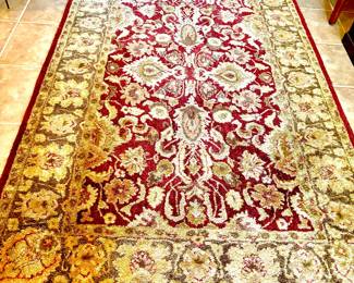 Two 5X7 wool rugs