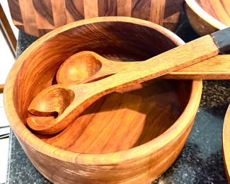 Wood bowls