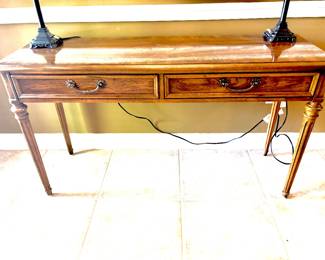 Classic Henredon console table