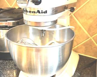 Classic KitchenAid stand mixer