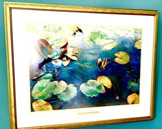 Water Lillies by Kitty Wallis