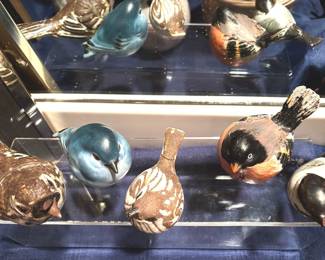 Ceramic birds