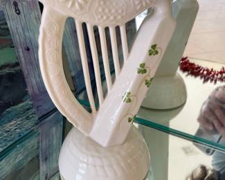 Belleek harp