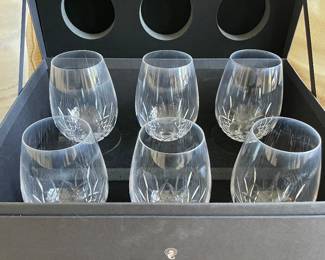 Waterford crystal goblets