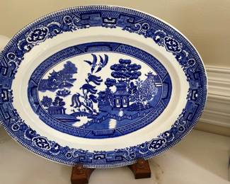 large willow platter