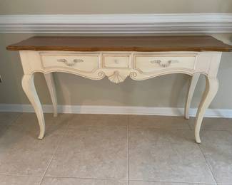 Ethan Allen console table