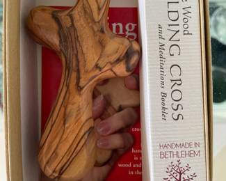 Olive wood cross