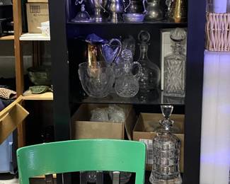 various glass & metal
