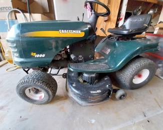 Craftsman yard tractor