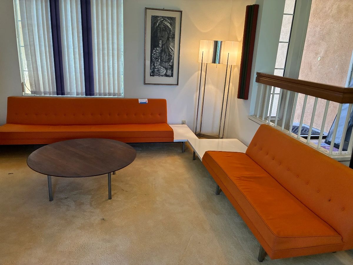 George Nelson for Herman Miller Couch & Loveseat
